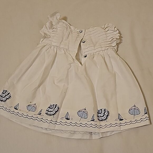 Janie and Jack sailor dress size 3mo - Picture 3 of 8